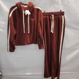 Rip Curl Revival Terry Hoodie & Pant Set NWT Size M