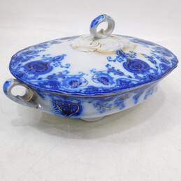 Antique Wedgwood Semi-Porcelain Covered Serving Dish alternative image