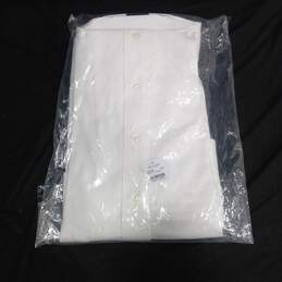 Jos A Bank Men's Tailor Fit White Dress Shirt Size 17.5/35 alternative image