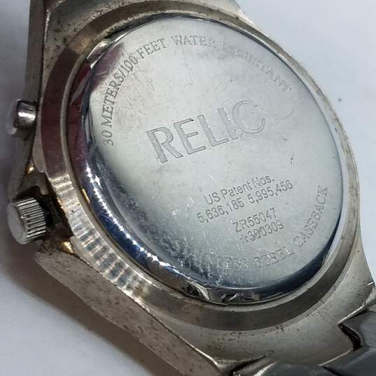 Relic, NFL Packers, plus band Men's Stainless Steel Quartz Watch Collection image number 10