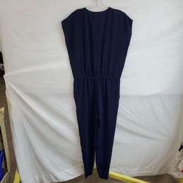 Vince. Navy Blue Short Sleeved Jumpsuit WM Size 2 NWT alternative image