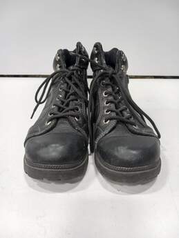 Harley Davidson Women's Black Boots Size 8.5 alternative image