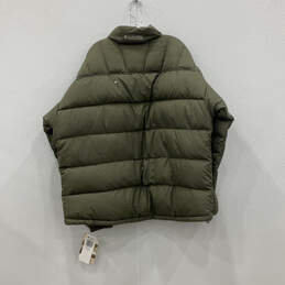 NWT Mens Olive Green Long Sleeve Full-Zip Puffer Jacket Coat Size XXL alternative image