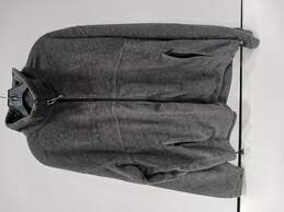 Columbia Grey Fleece Full Zip Jacket Men's Size 1X