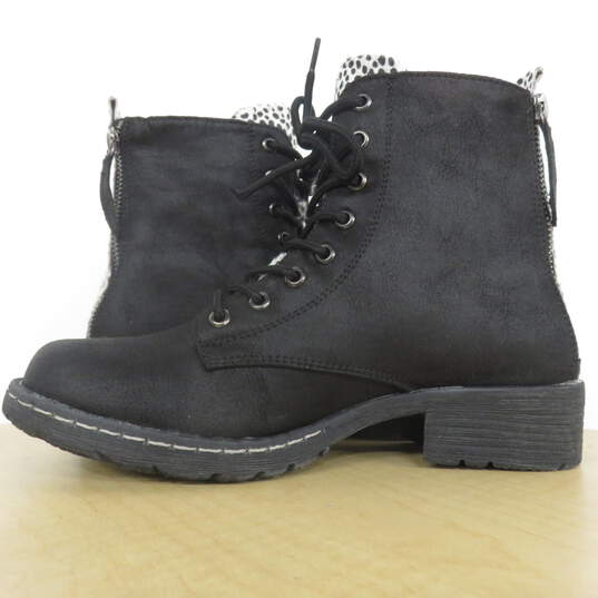 Very G Frontier Black Ankle Boots image number 1