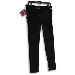NWT Womens Black Denim Stretch 5-Pocket Design Skinny Leg Jeans Size 12 alternative image