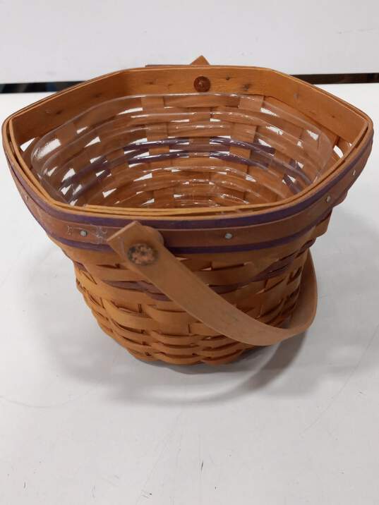 Octagon Longaberger basket image number 3
