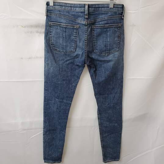 Women's Rag & Bone New York Distressed Skinny Jeans Size 26 image number 6