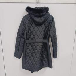 Lauren Ralph Lauren Black Quilted Puffer Coat Women's Size XL alternative image