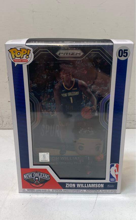 Funko Pop! Trading Card & Vinyl Figure - Zion Williams New Orleans Pelicans image number 1