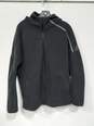 Adidas Black Full Zip Hoodie Men's Size L image number 1
