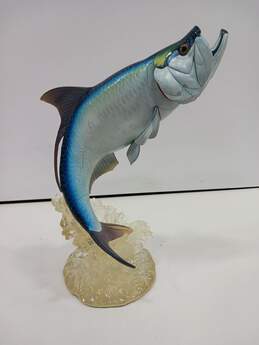 The Danbury Mint Silver King Fish Sculpture