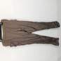 BCBGMAXAZRIA Women Brown Silk Pants L NWT image number 4