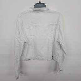 White Jean Jacket alternative image