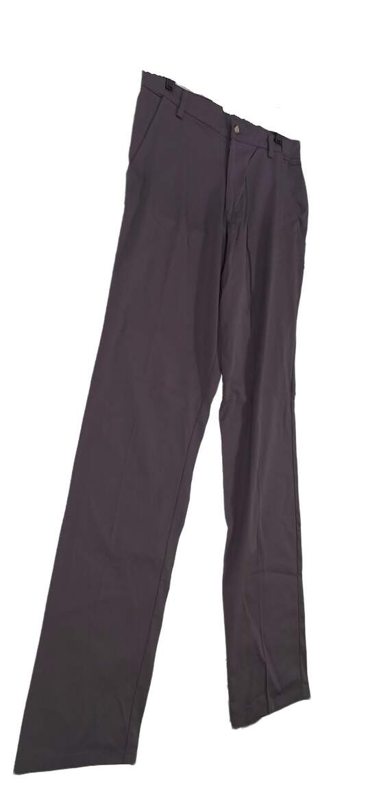Bradley Allen Men's Gray Straight Leg Dress Pants Size 32 image number 3