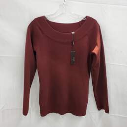 Tahari Cordovan Pullover Sweater NWT Women's Size L