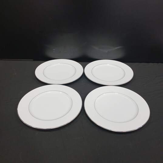 4 Carlton China Dinner Plates10.5 image number 1