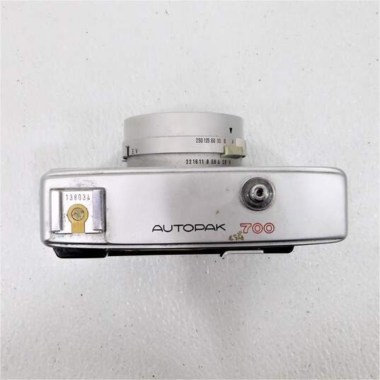 Minolta Autopak 700 Film Camera w/ Rokkor 38mm Lens  Half Dollar in Box w/COA image number 5