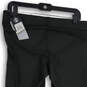 NWT Womens Green Black Colorblock HeatGear Pull On Ankle Leggings Size XL image number 4