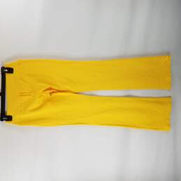 New York & Company Women Yellow Leggings XS alternative image