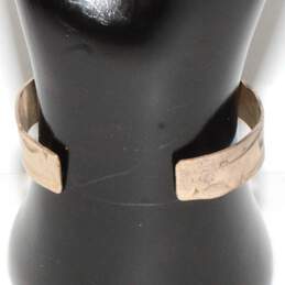 Sterling Silver Handmade Cuff Bracelet - 15.59g alternative image