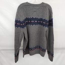 Boston Traders Men's Luxury Vintage Gray Wool Blend Knit Sweater Size XXL - NWT alternative image