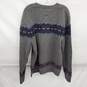 Boston Traders Men's Luxury Vintage Gray Wool Blend Knit Sweater Size XXL - NWT image number 2