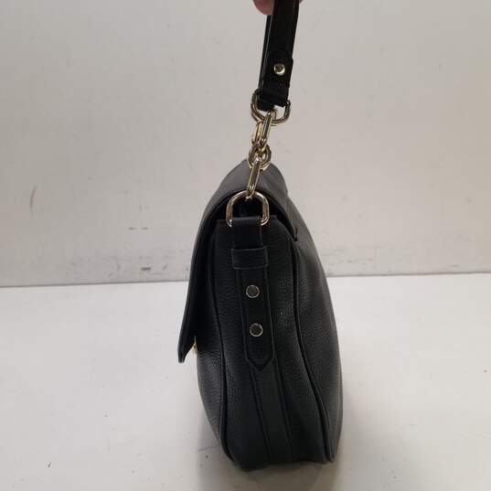 Kate Spade Black Leather Satchel Bag image number 5