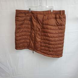 Pulse Rust Puffer Skirt WM Size 4 XL NWT alternative image