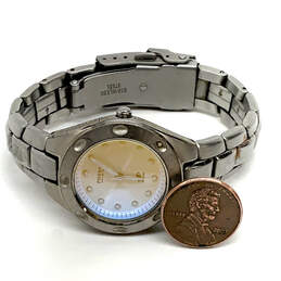 Designer Fossil Blue AM-3347 Stainless Steel Round Dial Analog Wristwatch