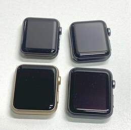 Apple Watch Series 1 & 3 38MM/42MM - Lot of 4 (FOR PARTS/REPAIR)
