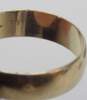 14K Gold Wide Wedding Band Ring For Repair 2.7g image number 3