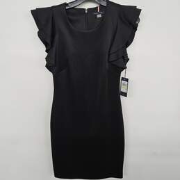 Black Sleeveless Sheath Dress