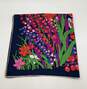 Christian Dior Abstract Flower Silk Print Scarf image number 3