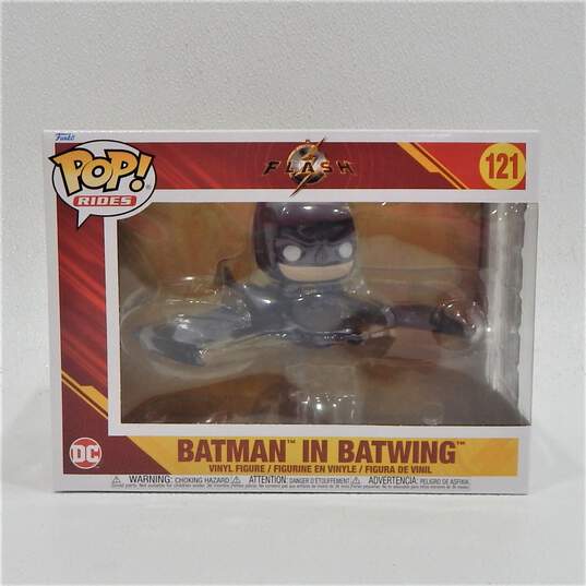 Funko Pop! Rides 121 DC The Flash Batman In Batwing image number 1