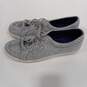 Womens Kickstart WF59959 Gray Canvas Lace Up Low Top Running Shoes Size 9 image number 3