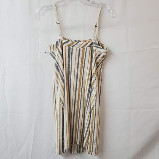 Anthropologie Sleeveless Talia Striped Mini Dress Size XS P image number 2