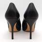 Gucci Sofia Black Leather Platform Heel Pumps image number 9