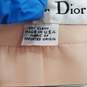 AUTHENTICATED WMNS CHRISTIAN DIOR PEACH 2pc SKIRT SUIT SZ 12 image number 6