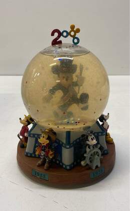 Disney Mickey Millennium WaterGlobe Snow Globe alternative image
