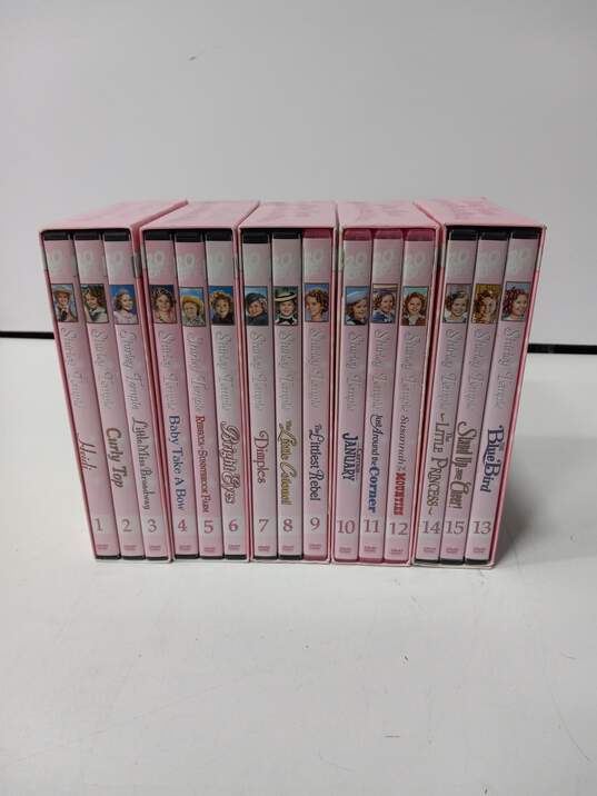 Shirley Temple Collection DVD Box Sets #1-5 (15pc Lot) image number 1