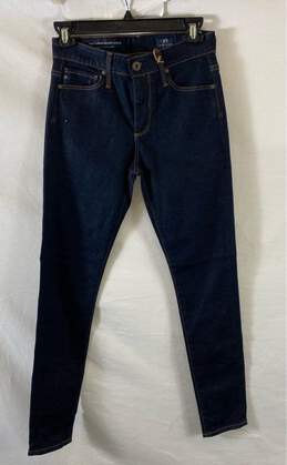 Adriano Goldschmied Farrah Skinny ankle Blue Jeans- Size 24