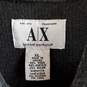 Armani Exchange Men Grey Velvet Button Up Shirt XL image number 3