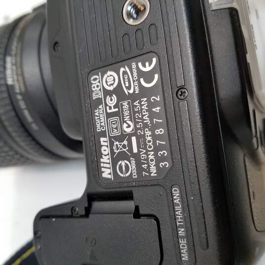 analoog Avondeten verfrommeld Buy the Nikon D80 10.2MP Digital SLR Camera with 18-135mm Lens |  GoodwillFinds