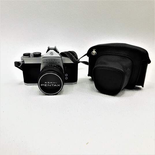 Asahi Pentax SP 1000 Spotmatic SLR 35mm Film Camera W/ 55mm Lens & Case image number 1