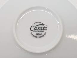 Bundle of 11 Casati Fine Porcelain Demitasse Tea Cups and Saucers alternative image
