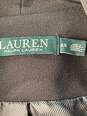 Ralph Lauren Women's Black Wide Lapel Wrap Coat Size 2X image number 3