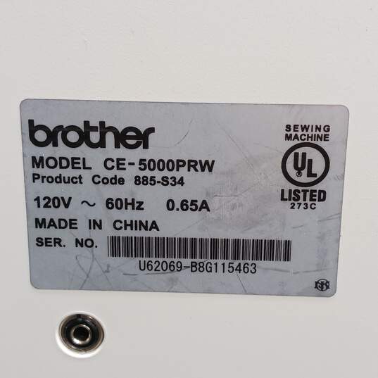 Brother CE-500PRW Sewing Machine image number 8