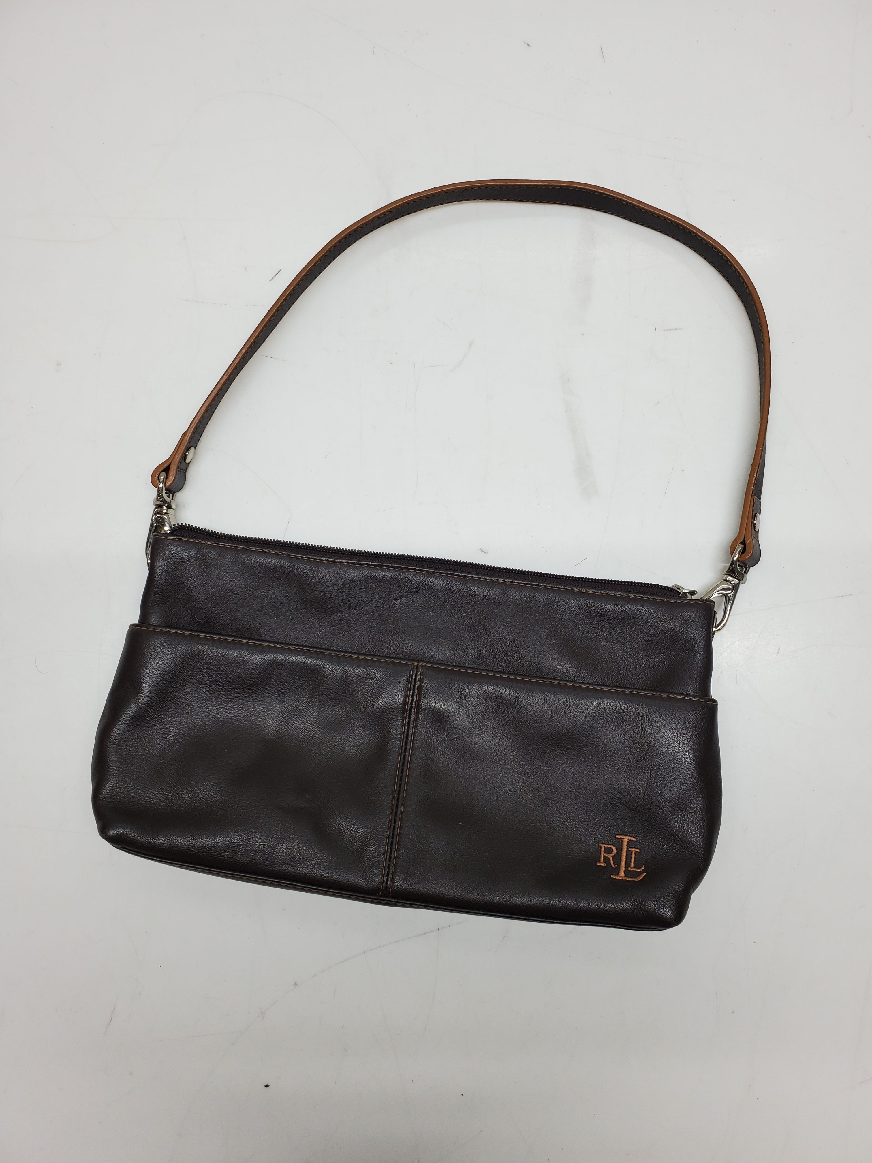 Ralph Lauren Leather Clutch - Grey Clutches, Handbags - WYG113655 | The  RealReal