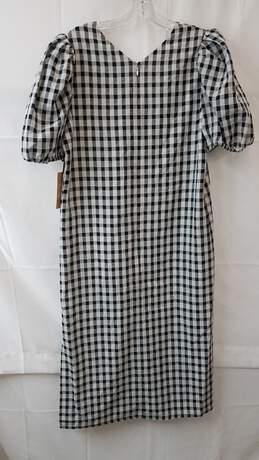 Nordstrom Halogen Black And White Dress Size S alternative image